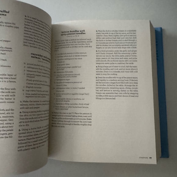 Martha Stewart Living Cookbook - Blue - Picture 6 of 8